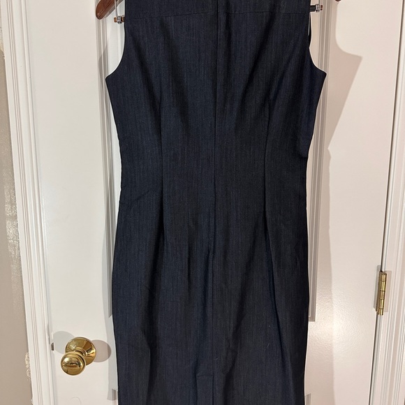 Marc New York by Andrew Marc Denim Dress – Petite Size 10 – Effortlessly Chic! - Picture 2 of 2